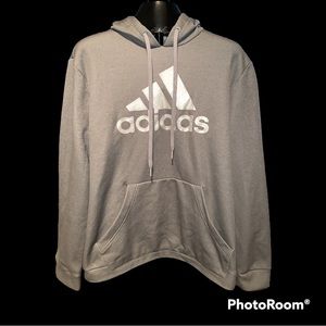 Women’s Adidas Hoodiew/Silver Glitter on the Adidas logo - 2XL